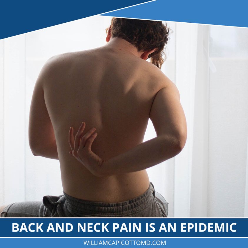 The back and neck pain epidemic is real...